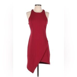 Maroon bodycon dress